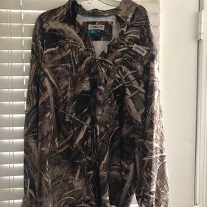 Camo fishing shirt